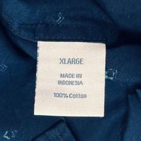 Boy’s XL Urban Pipeline MaxFlex button down printed short sleeve collared shirt - Picture 4 of 4